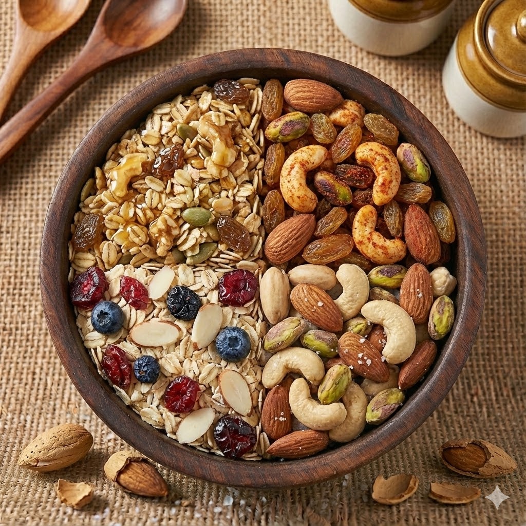 Buy healthy munchies online with roasted nuts seeds and snack mixes for guilt free snacking